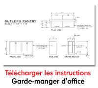 Télécharger les instructions - Garde-manger d'office Télécharger les instructions - Garde-manger d'office