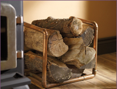 COPPER PIPE LOG HOLDER DIY