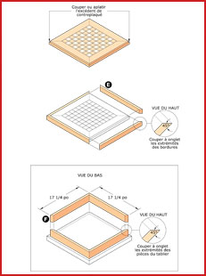 Instructions pour table de jeux 2
