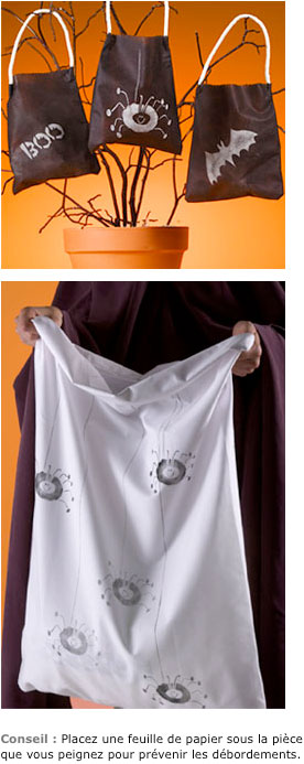 Sac à butin en toile de jardin